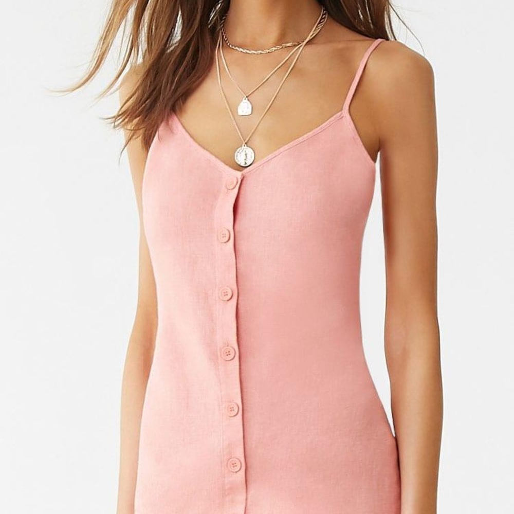 Forever21 linen cami dress